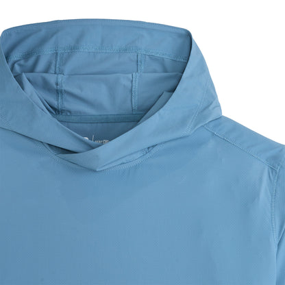 Trail Performance Hoodie - Captains Blue