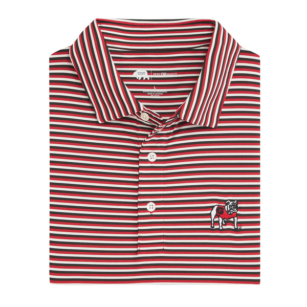 Atlanta Braves Hairline Stripe Performance Polo – Onward Reserve