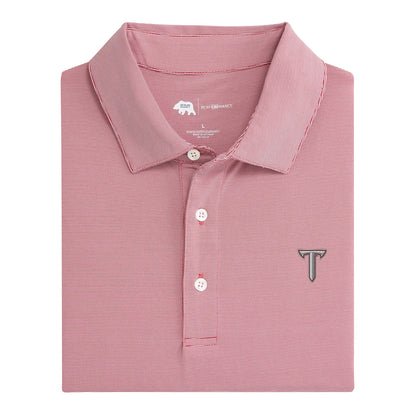 Troy Hairline Stripe Performance Polo