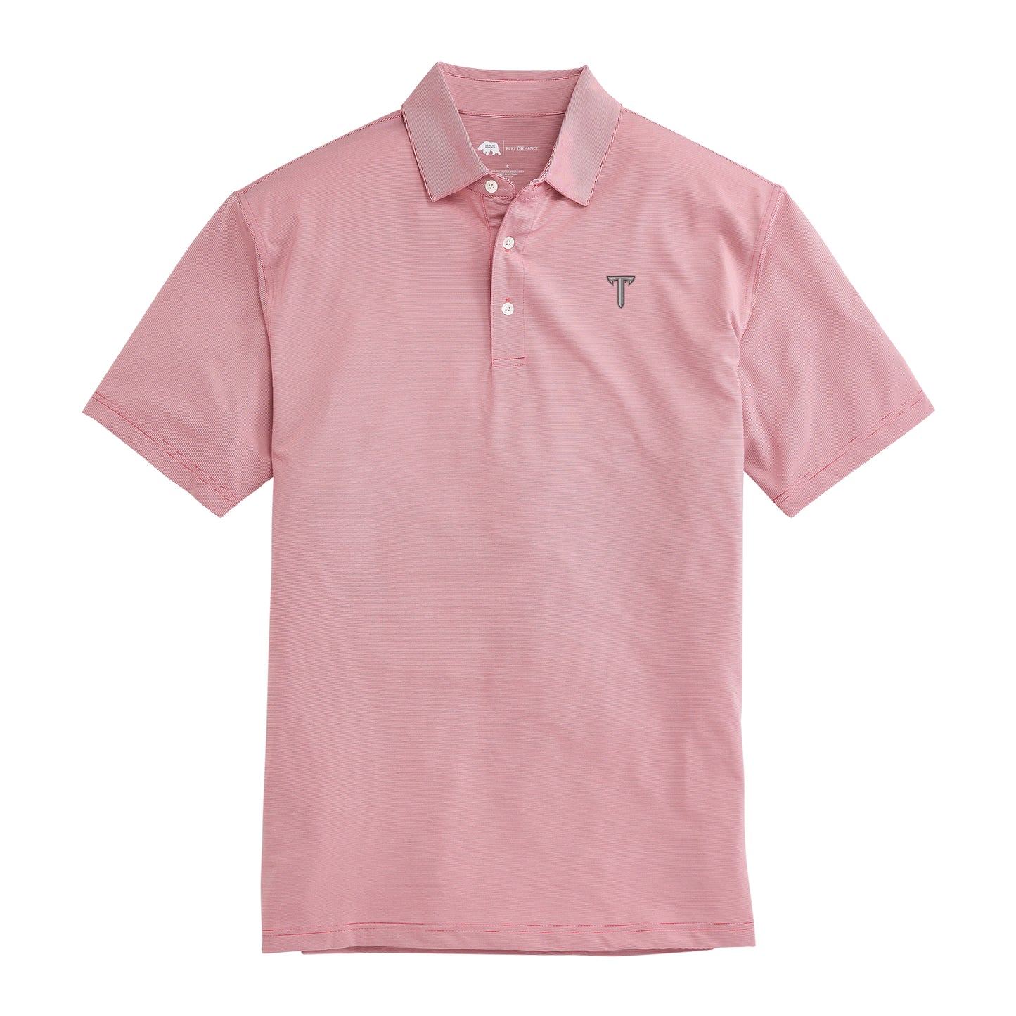Troy Hairline Stripe Performance Polo