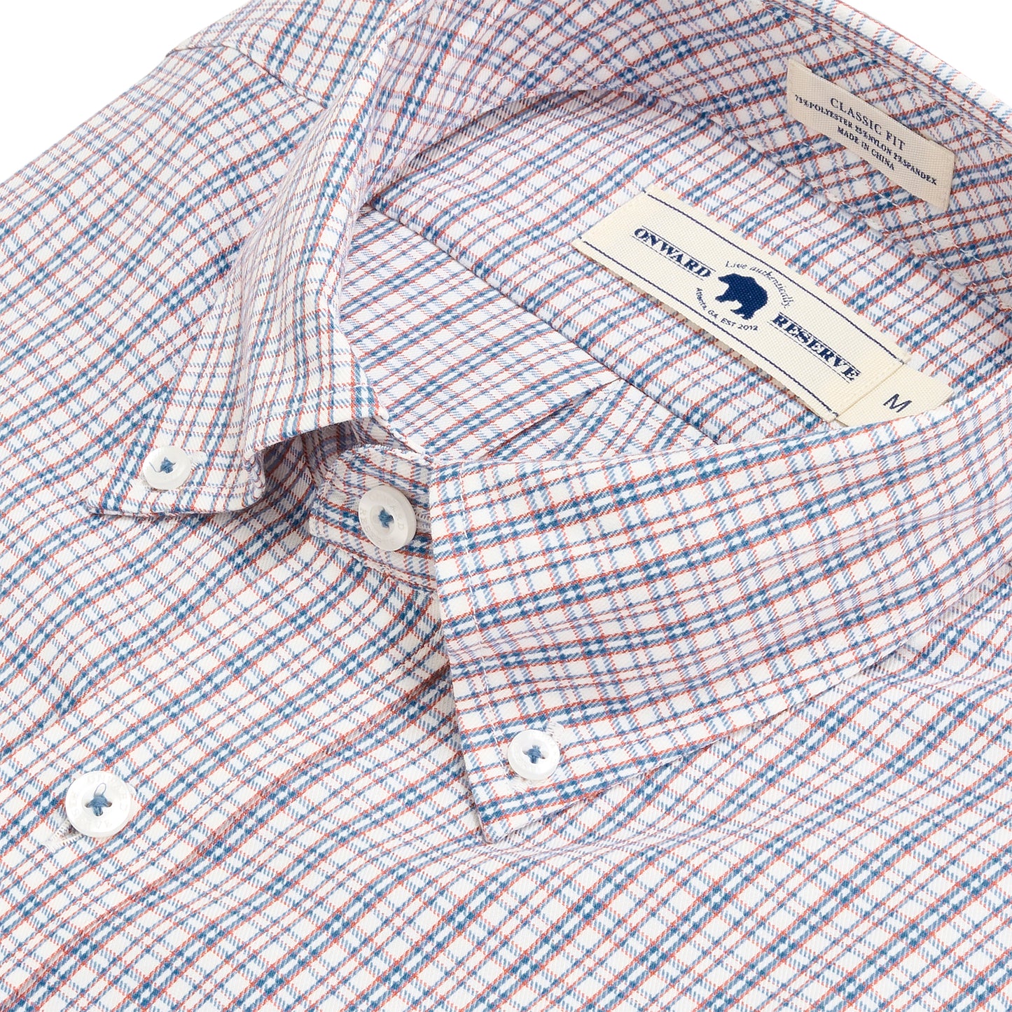 Boggy Classic Fit Brushed Performance Twill - Riviera