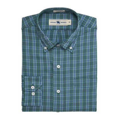Flush Classic Fit Brushed Performance Twill - Smoke Pine