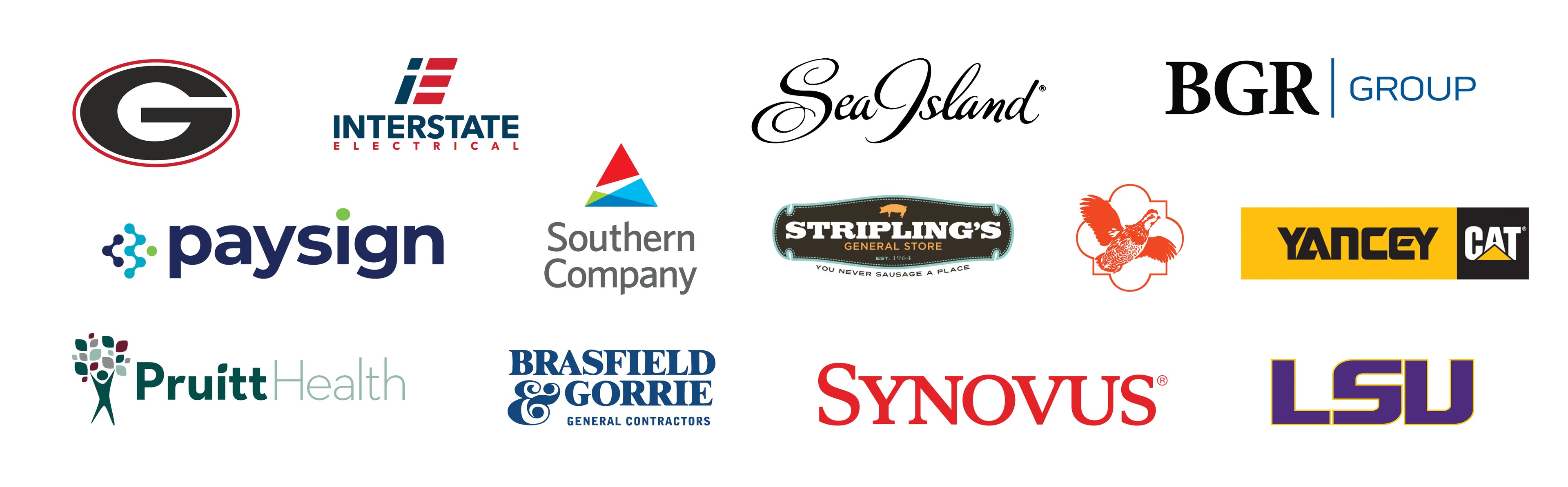 Logos of Onward Reserve corporate partners