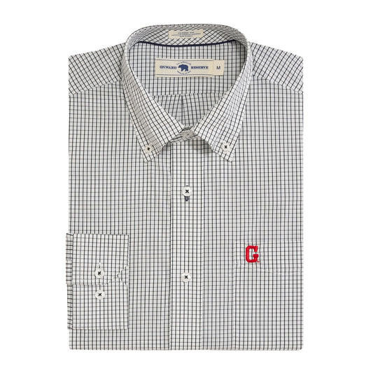 UGA Retro G Tattersall Classic Fit Quad Woven - Black