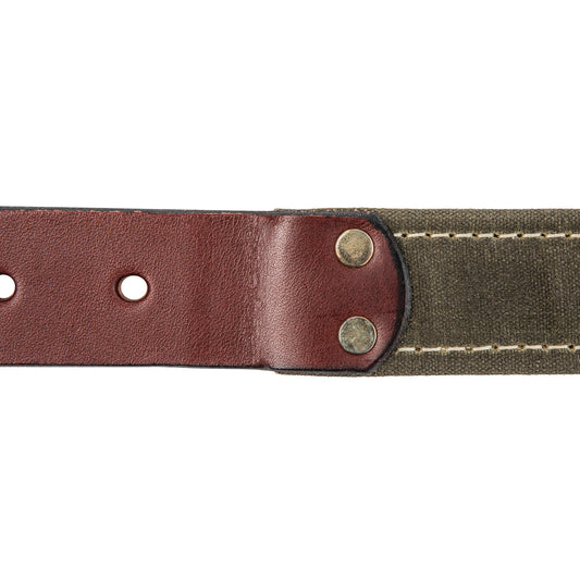Canvas Belt - Oil Green