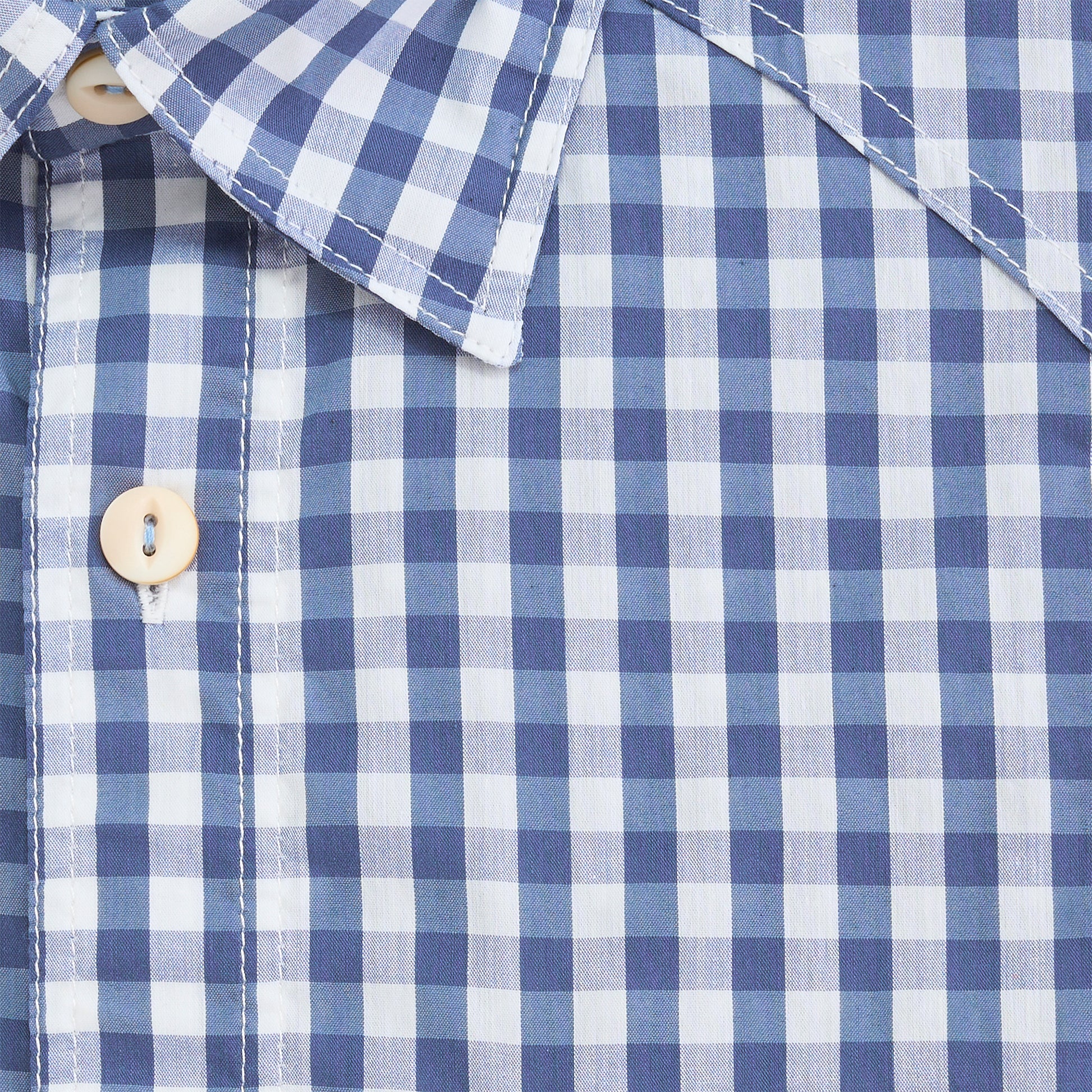 Blue Indigo Gingham Waterfront Performance Fishing Shirt Onward Reserve Blue Indigo Gingham Waterfront Performance Fishing Shirt Onward Reserve