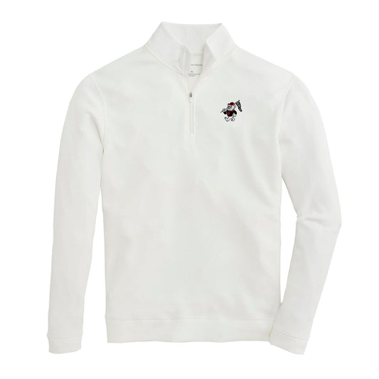 UGA Glory Glory Yeager Performance Pullover - White