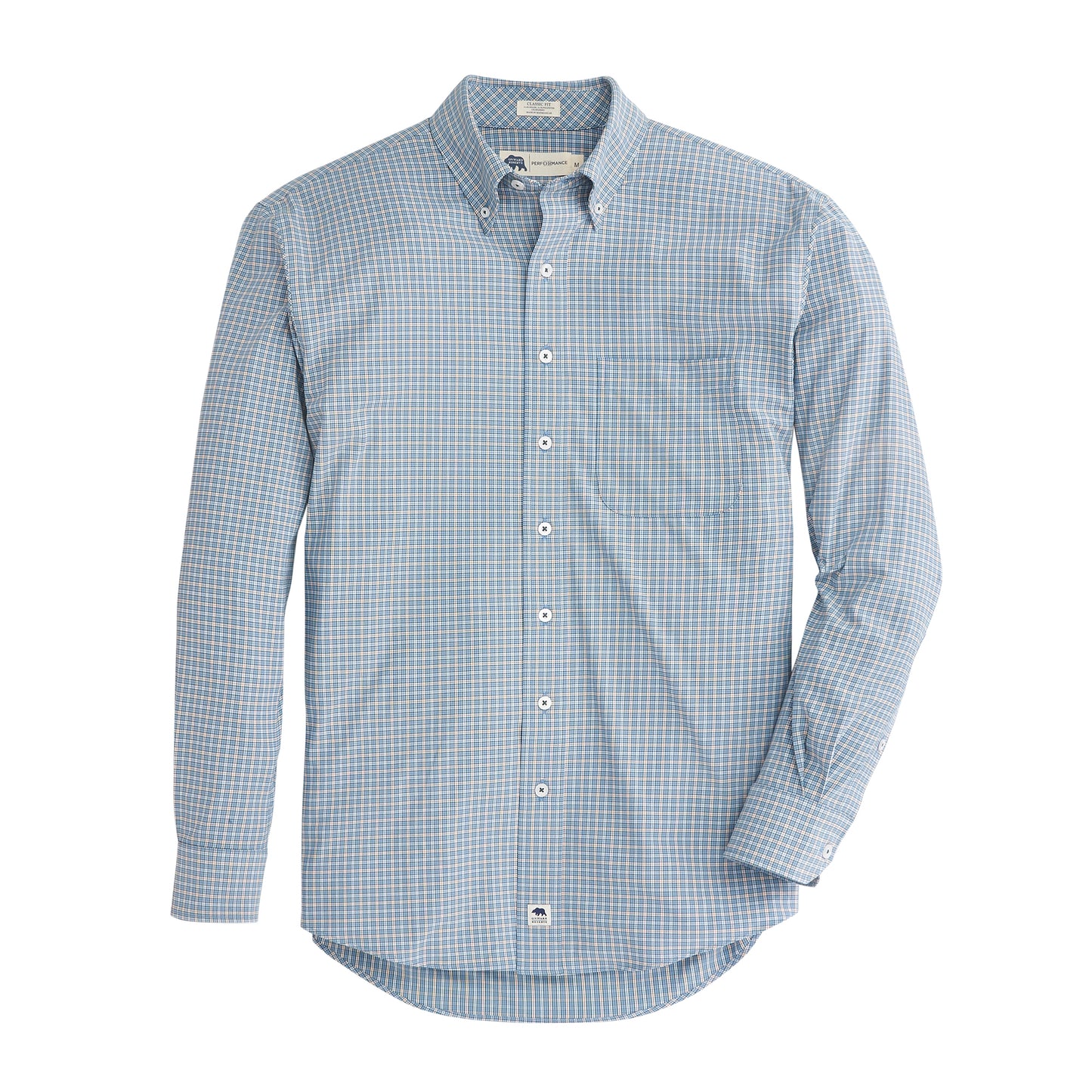 Younts Classic Fit Performance Twill Button Down