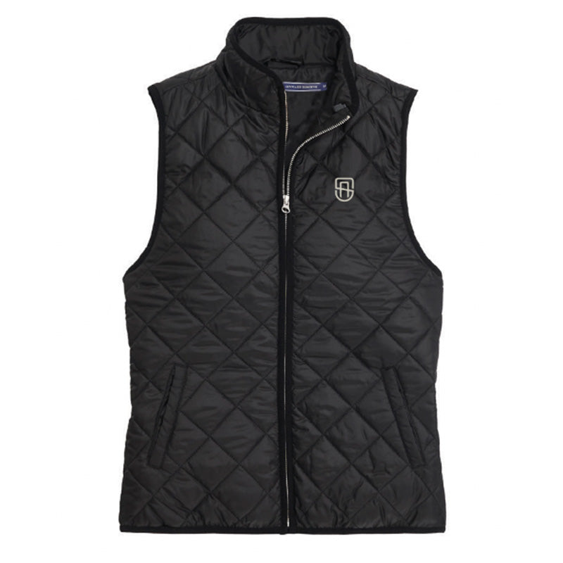 St. Albans Women's Quilted Vest - Black