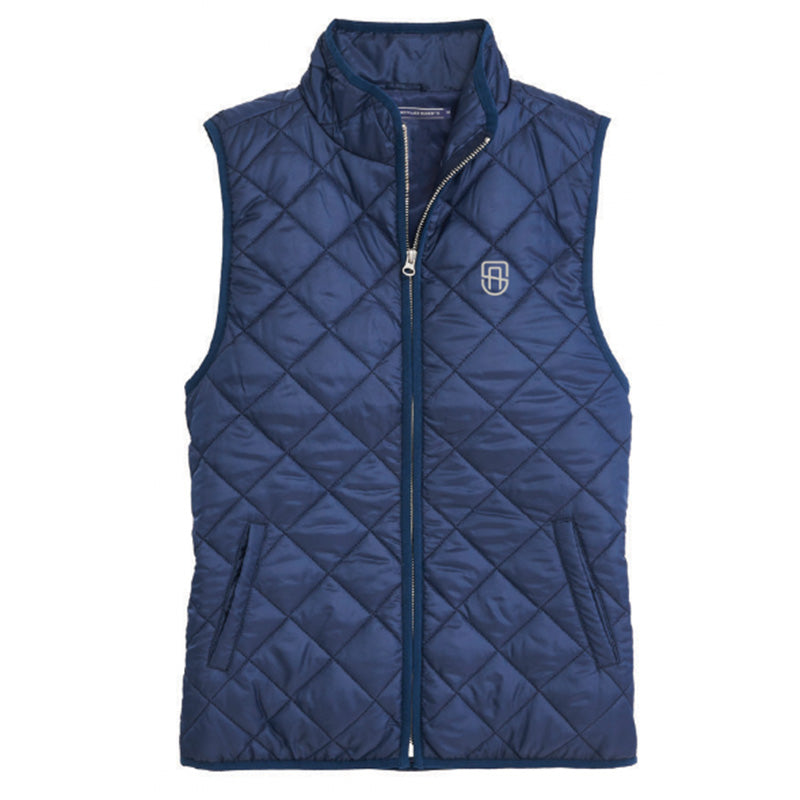 St. Albans Women's Quilted Vest - Blue Indigo