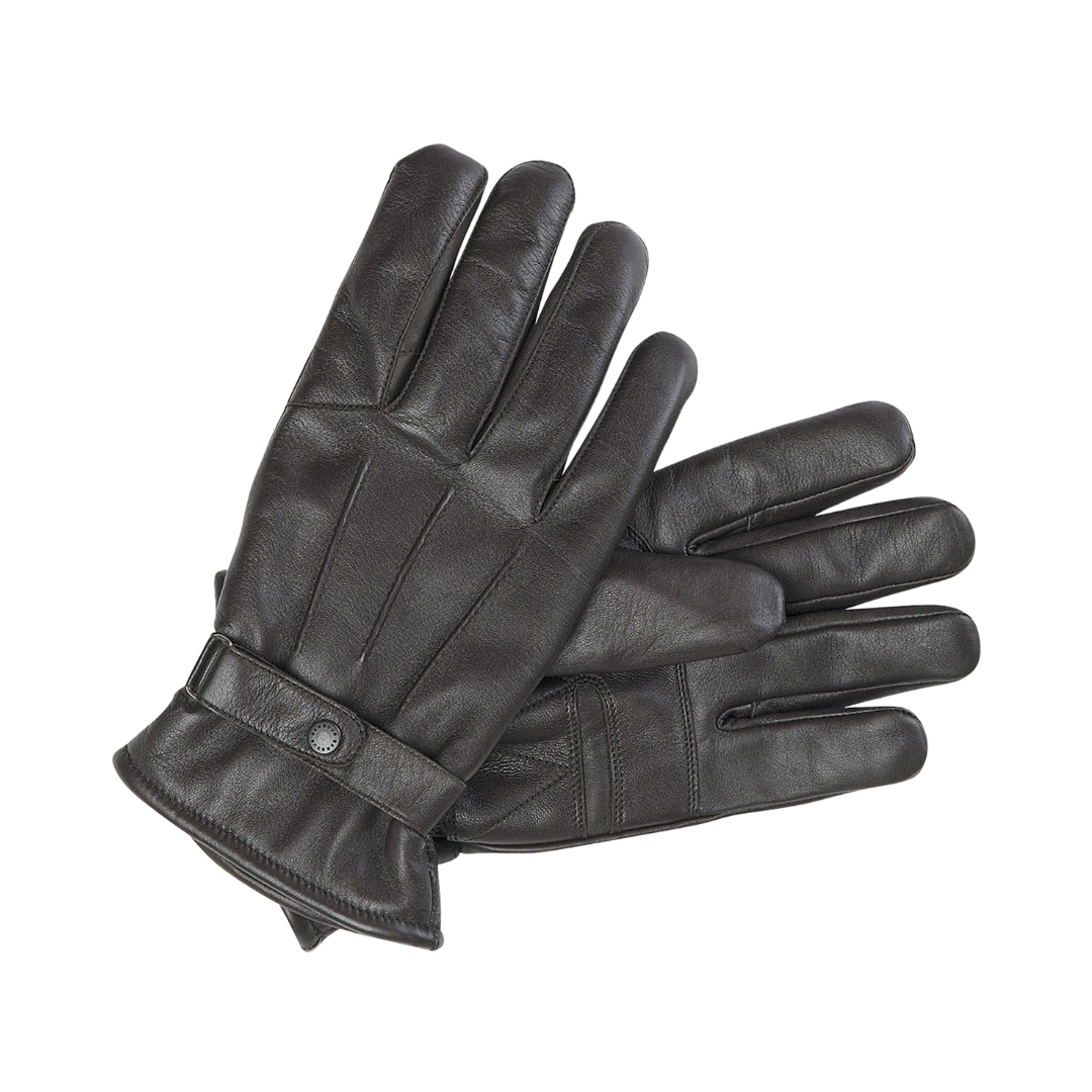 Barbour burnished leather thinsulate gloves deals