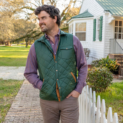 Braswell Vest - Dark Forest