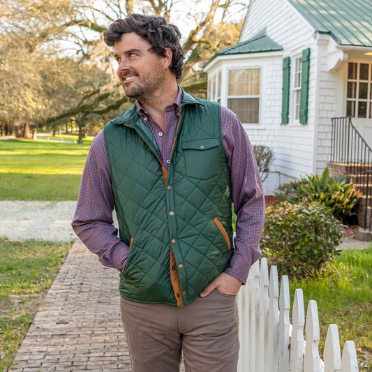 Braswell Vest - Dark Forest