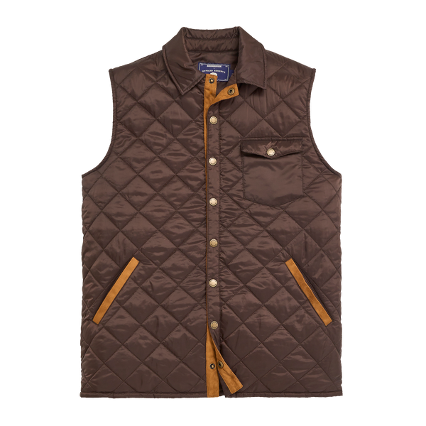 Braswell Vest - Dark Brown – Onward Reserve