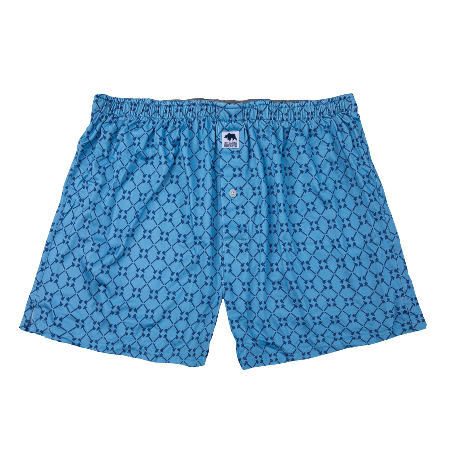 Braves Tomahawk Performance Boxer - Sky