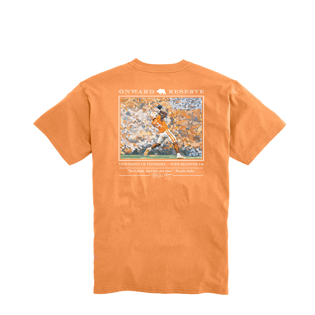 Tennessee Youth Braylon Staley Tee - Washed Orange