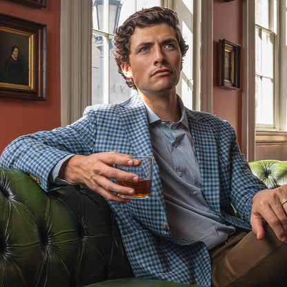Fratelli Breeze Check Sport Coat - Breeze