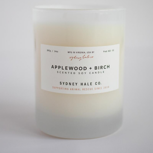Applewood + Birch Candle