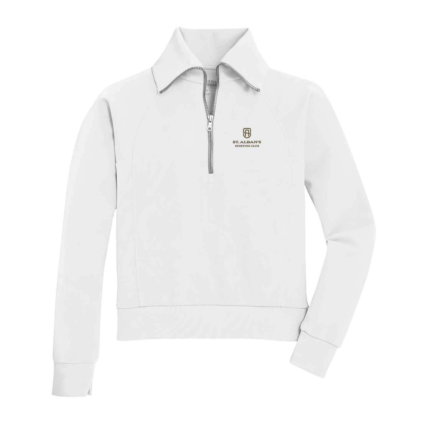 St. Albans Charlotte Women's Pullover - White
