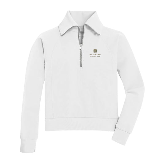 St. Albans Charlotte Women's Pullover - White