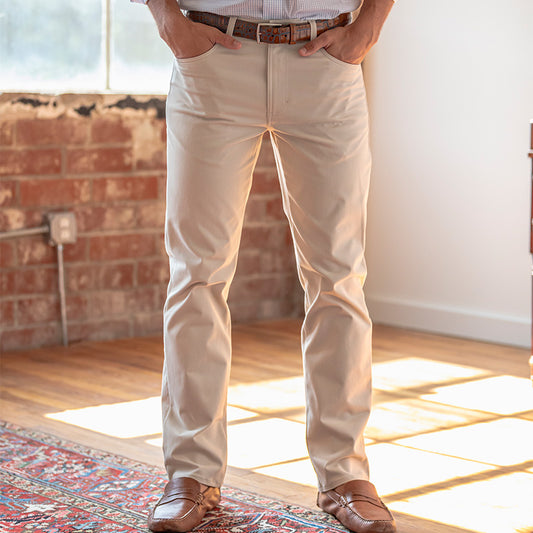 Classic Five Pocket Pant - Stone