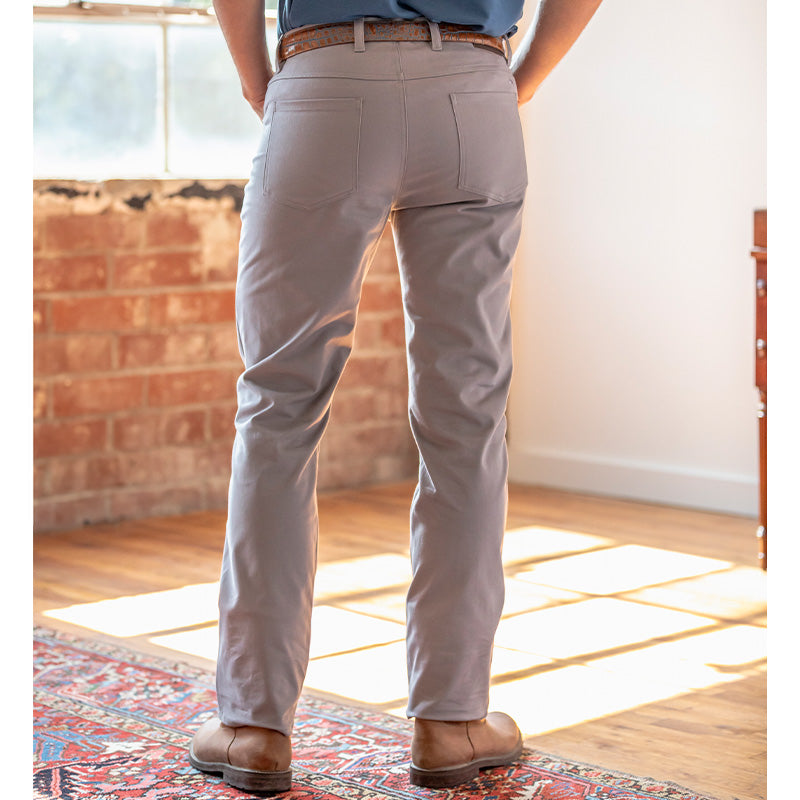 Classic Five Pocket Pant - Steel Grey