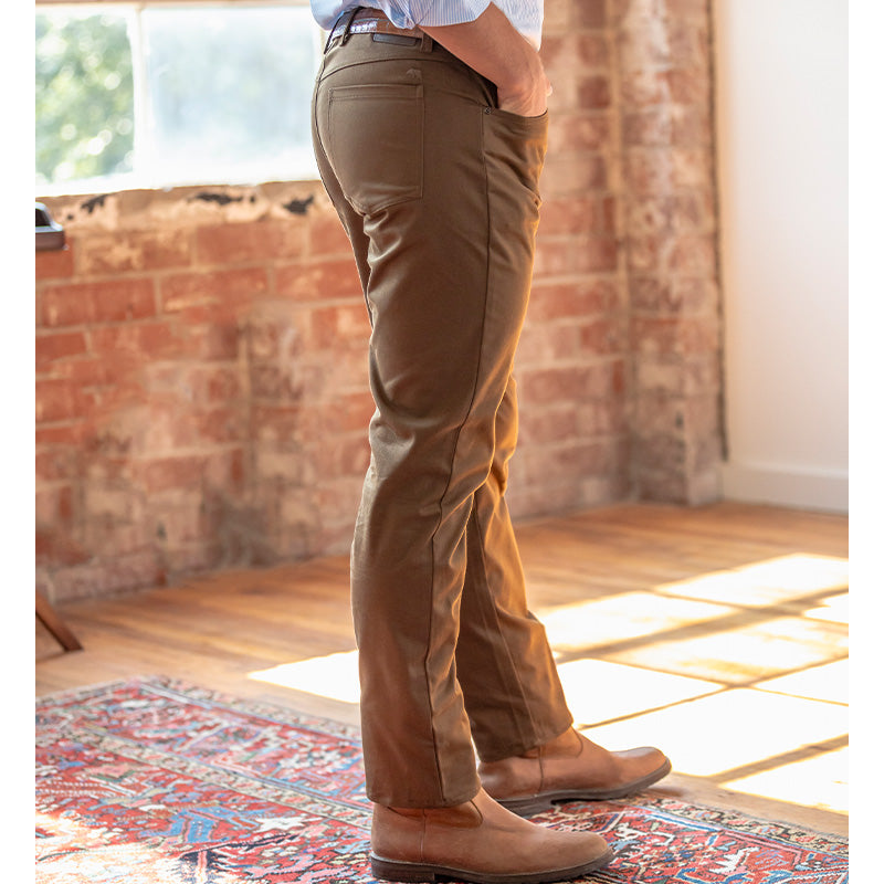 Classic Five Pocket Pant - Teak