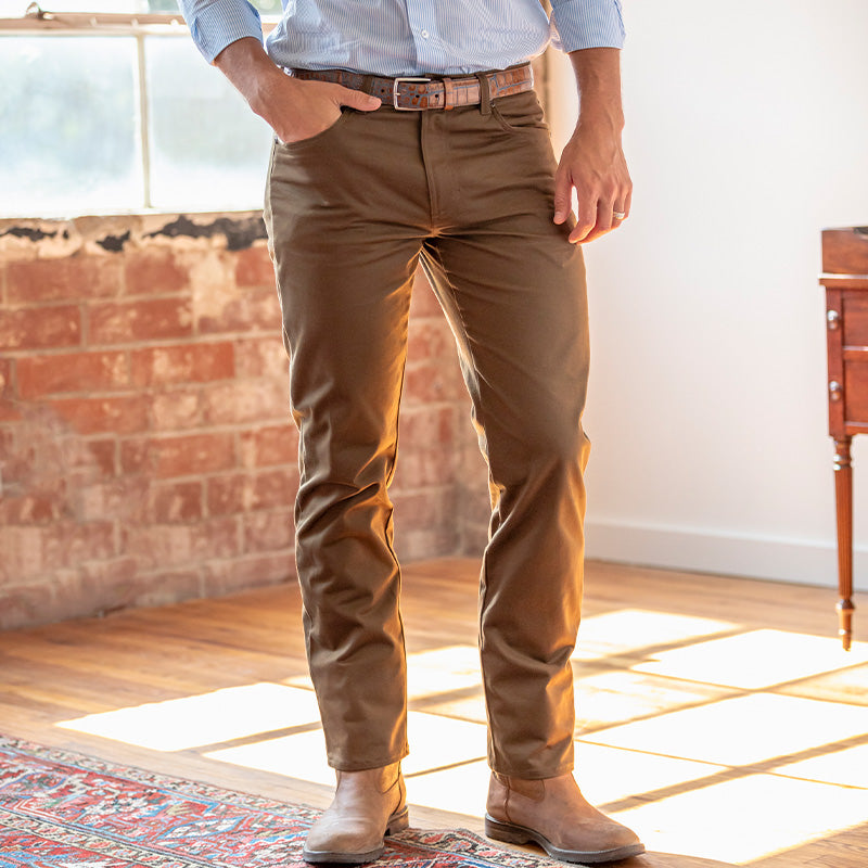 Classic Five Pocket Pant - Teak