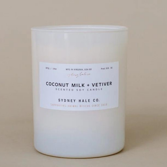 Coconut Milk & Vetiver Candle