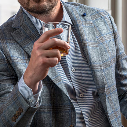 Fratelli Early Plaid Sport Coat - Early Frost