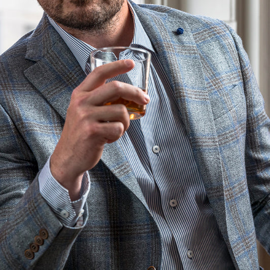 Fratelli Early Plaid Sport Coat - Early Frost