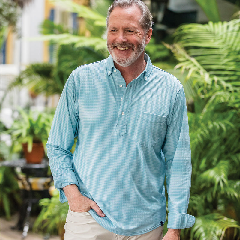 Featherweight Drift Long Sleeve Shirt - Surf