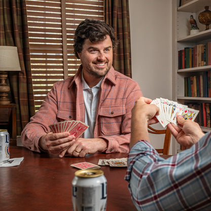 Seabrook Fireside Shirt Jacket - Withered Rose