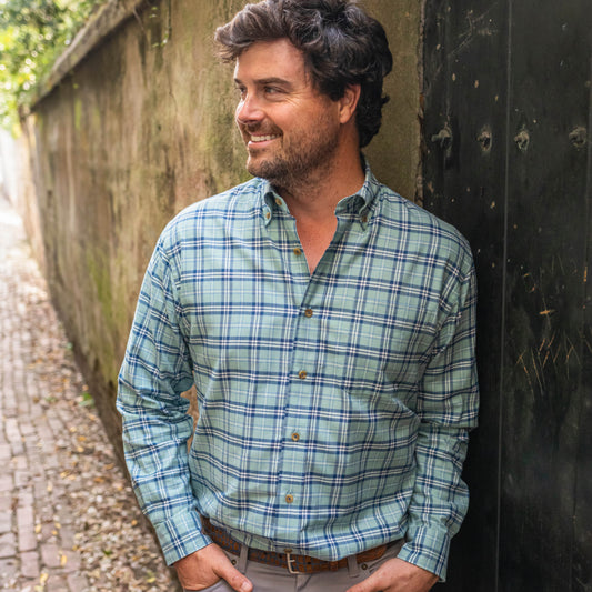 Bay Featherweight Flannel - Surf