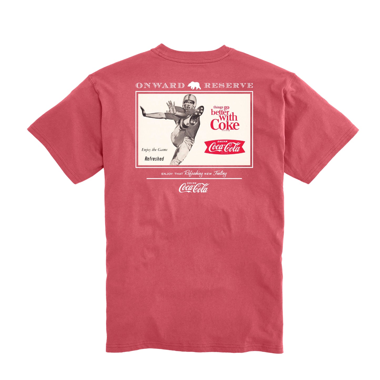 Kick Off With Coke - Washed Red