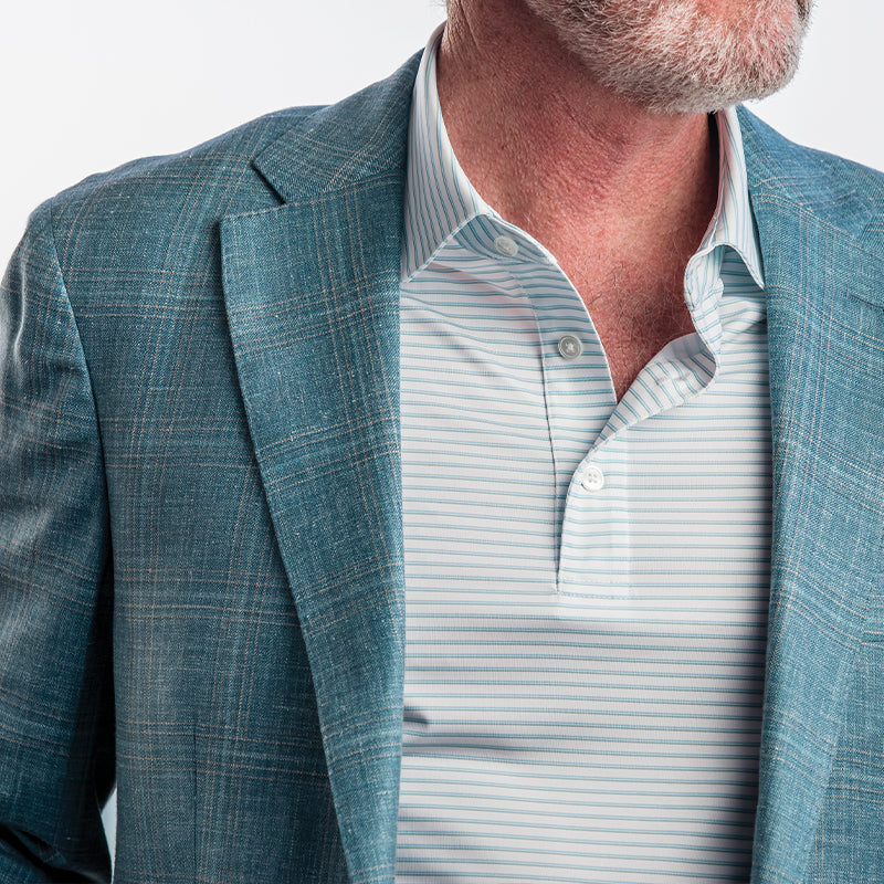 Loro Piana Gleam Plaid Sport Coat - Gleam