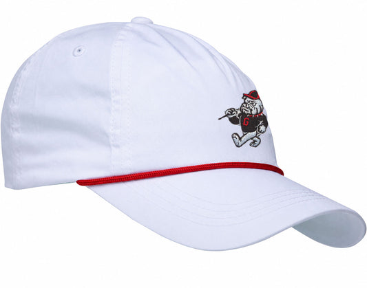 Glory, Glory Rope Hat - White Hat/Red Rope