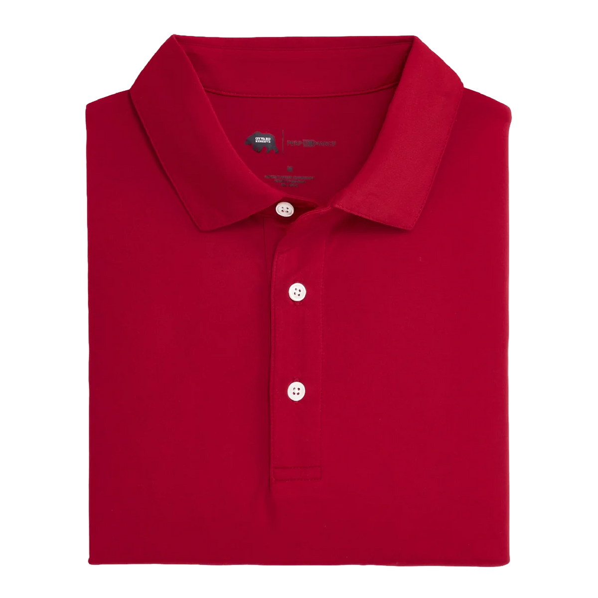 Solid Performance Polo - Crimson