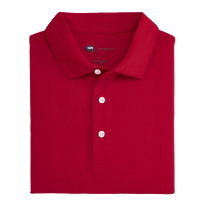 Solid Performance Polo - Crimson