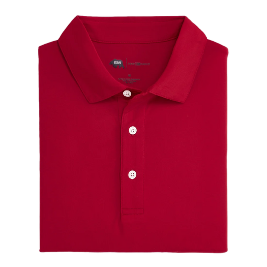 Solid Performance Polo - Crimson