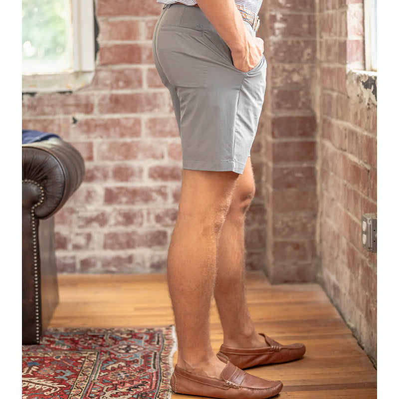 Harris Golf Short - Steel Grey