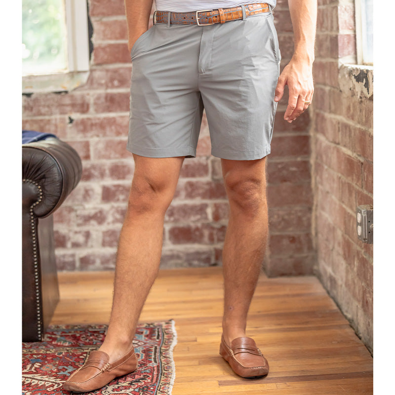 Harris Golf Short - Steel Grey