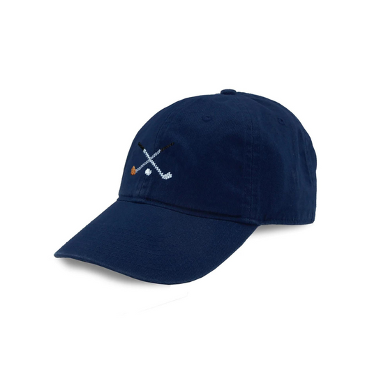 Crossed Clubs Performance Hat - Navy