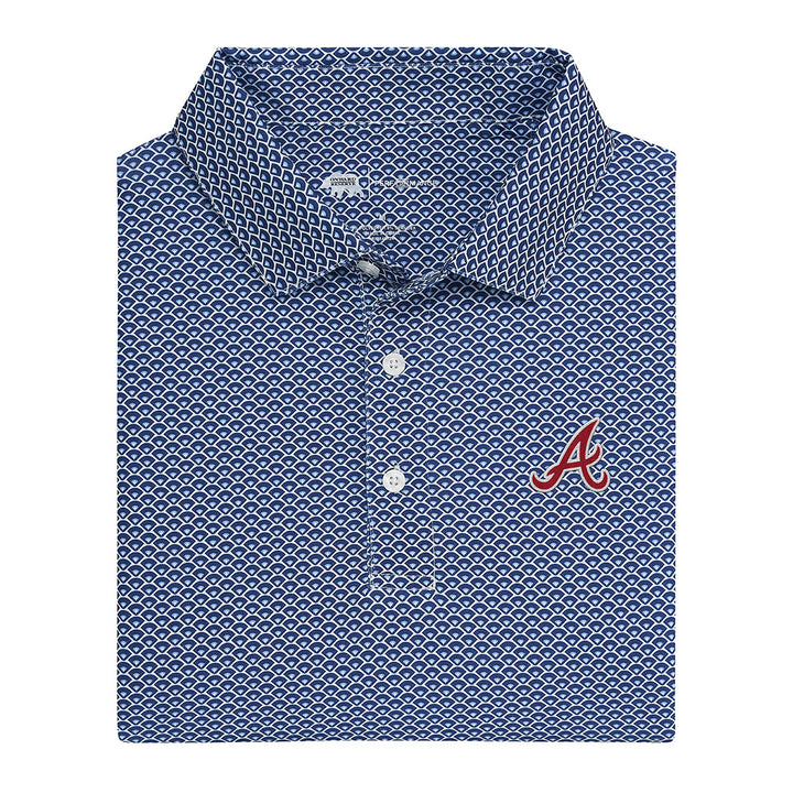 Braves Cooperstown A Scope Printed
Performance Polo - Sky