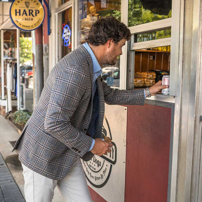 Di Pray Highrise Plaid Sport Coat
