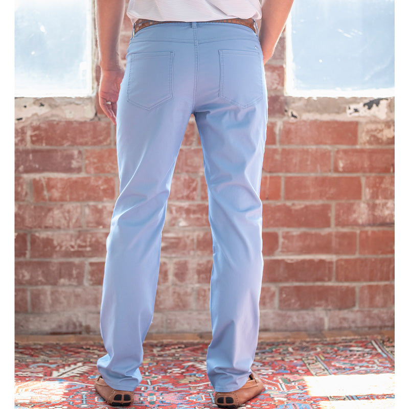Hybrid Five Pocket Pant - Cashmere Blue