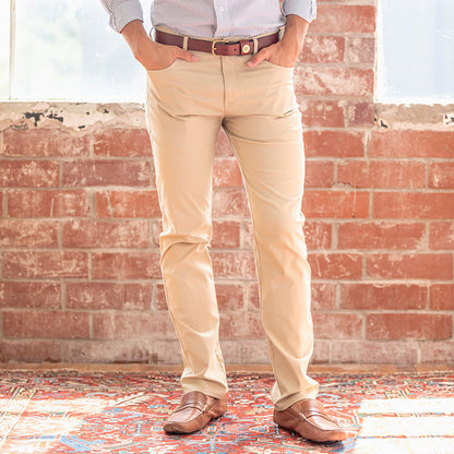 Hybrid Five Pocket Pant - Pale Khaki