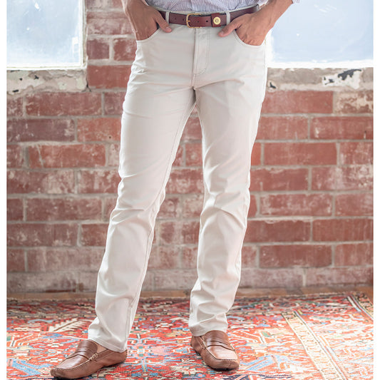 Hybrid Five Pocket Pant - Silver Birch
