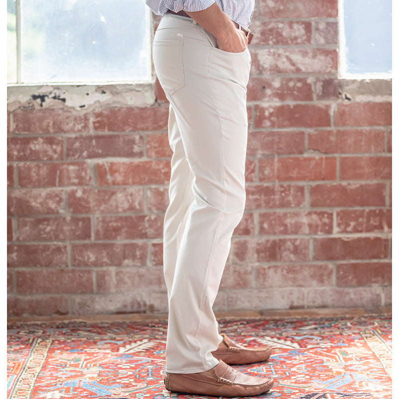 Hybrid Five Pocket Pant - Silver Birch