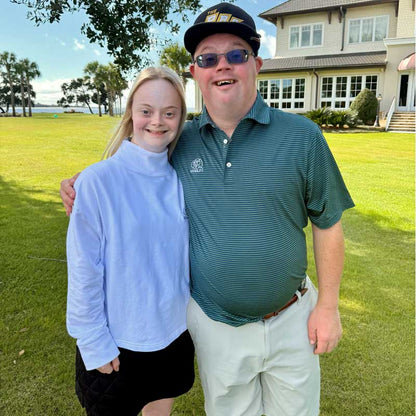 Seeability Echo Stripe Performance Polo - Blue Wing Teal